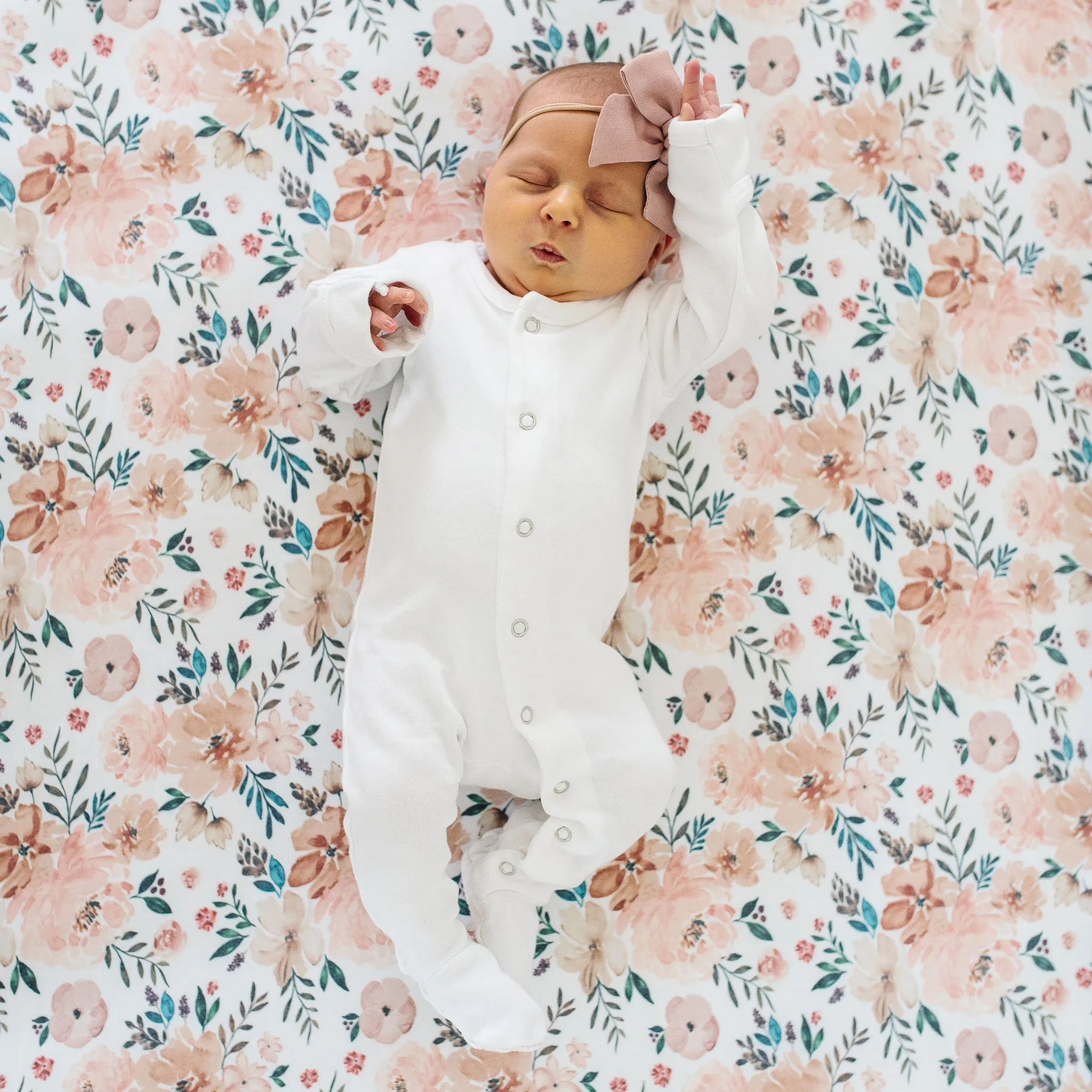 Premium Knit Fitted Crib Sheet - Autumn