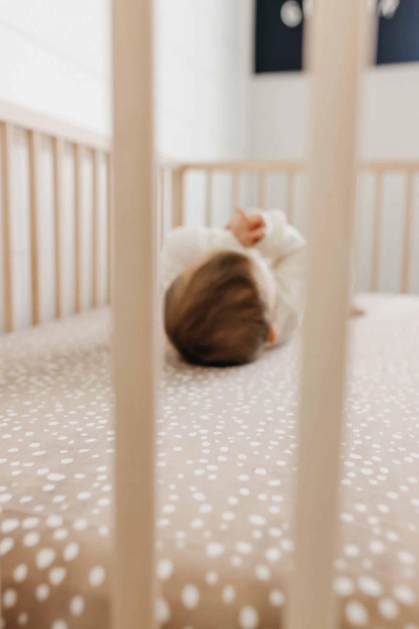 Premium Knit Fitted Crib Sheet - Fawn