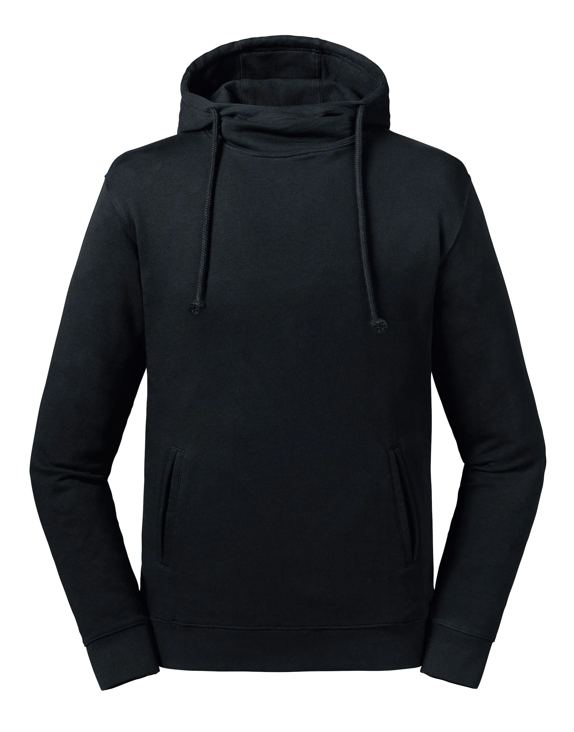 Pure Organic High Collar Hooded Sweatshirt
