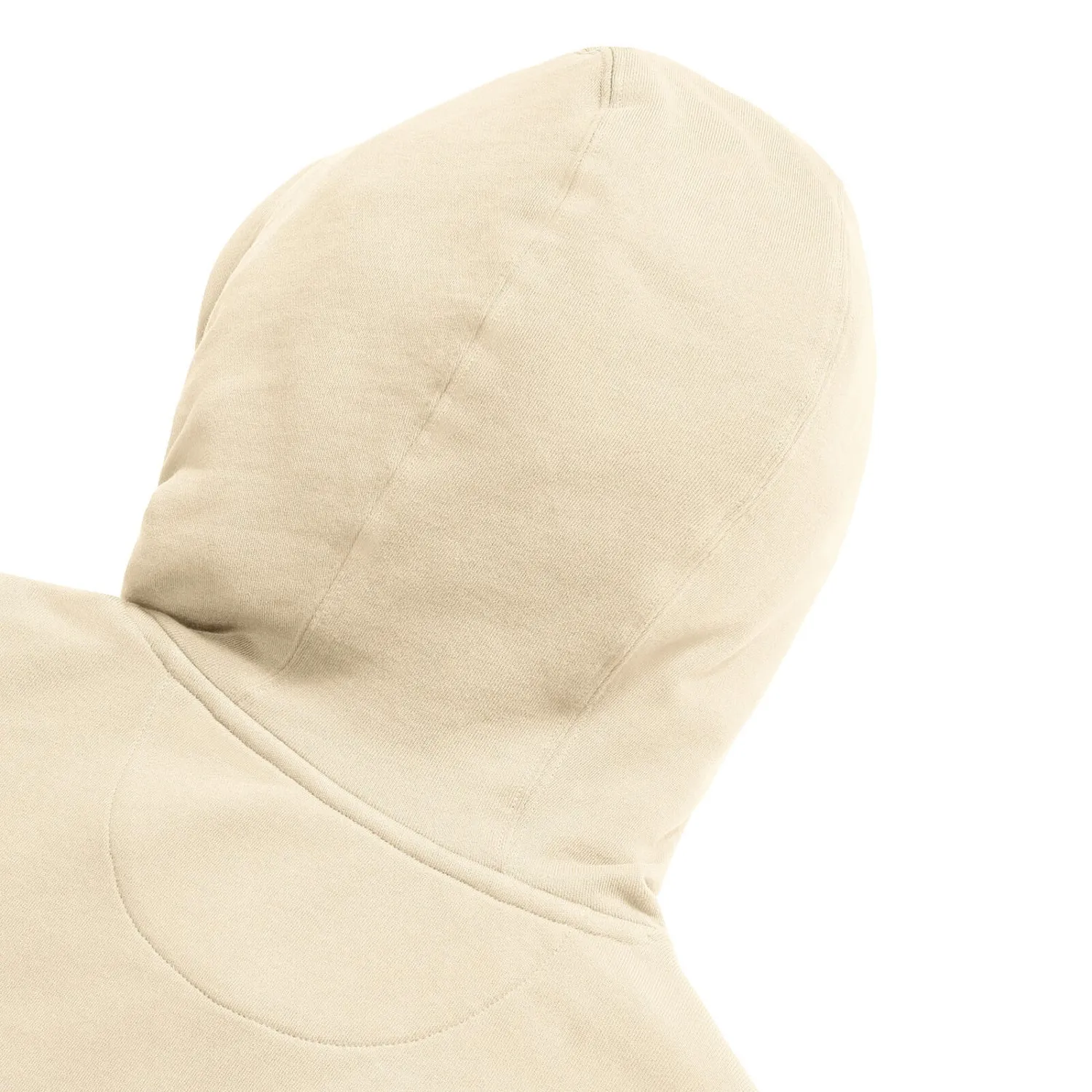 Pure Organic High Collar Hooded Sweatshirt