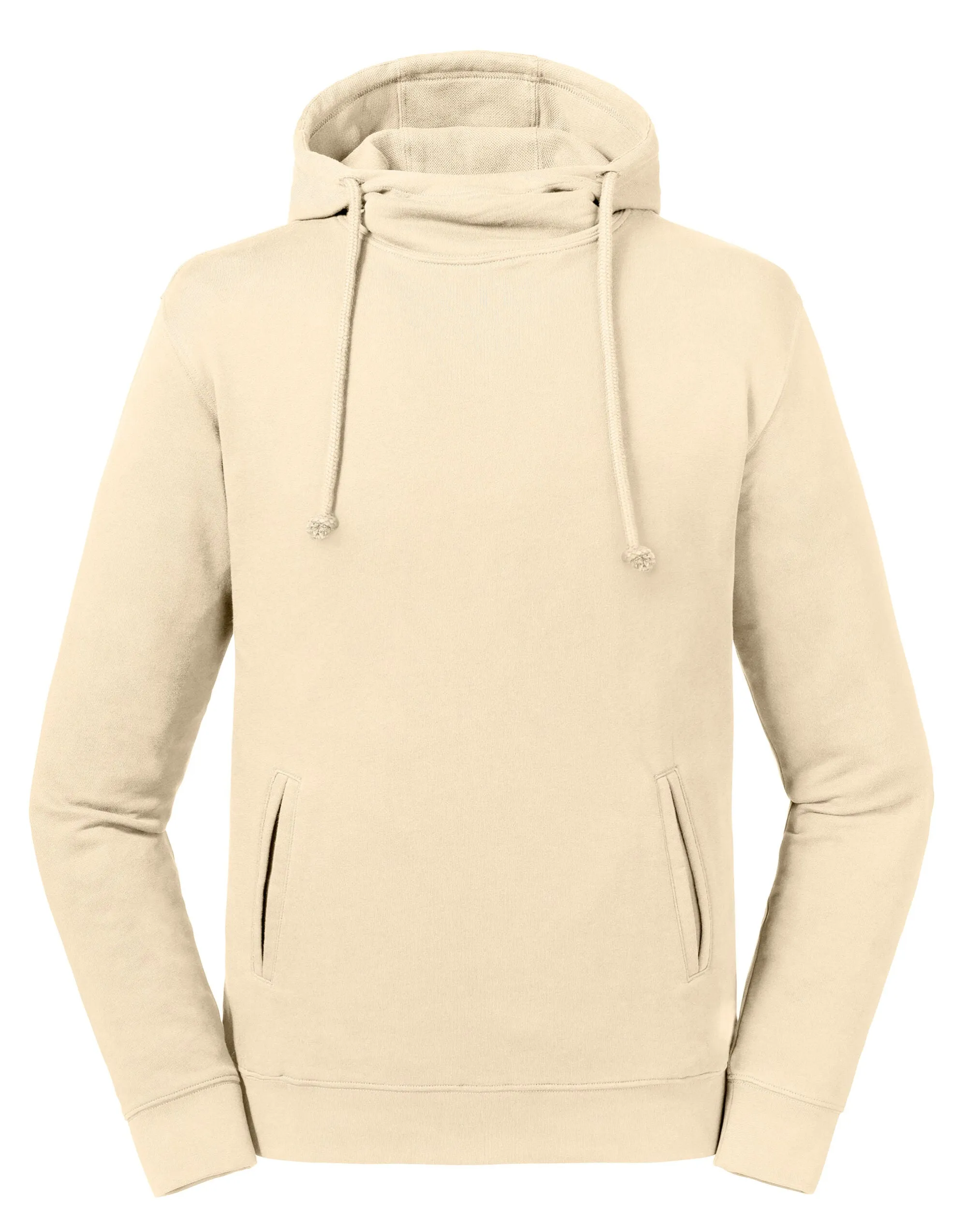 Pure Organic High Collar Hooded Sweatshirt