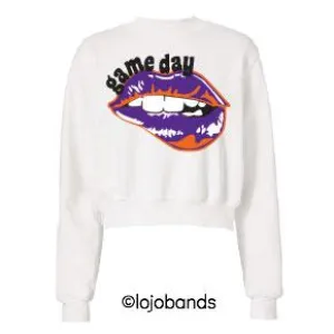 Purple & Orange Game Day Sweatshirt