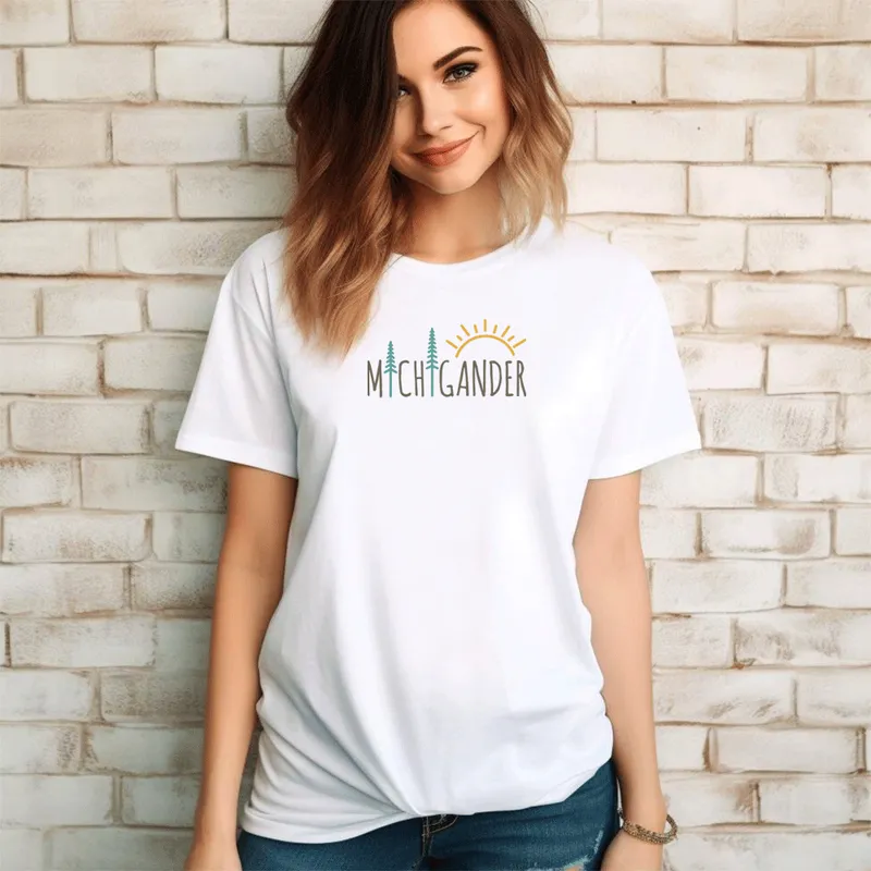 "Michigander" Relaxed Fit Crew Unisex T-Shirt