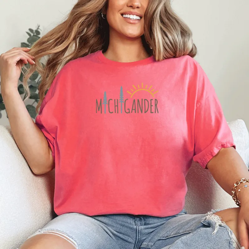 "Michigander" Relaxed Fit Crew Unisex T-Shirt