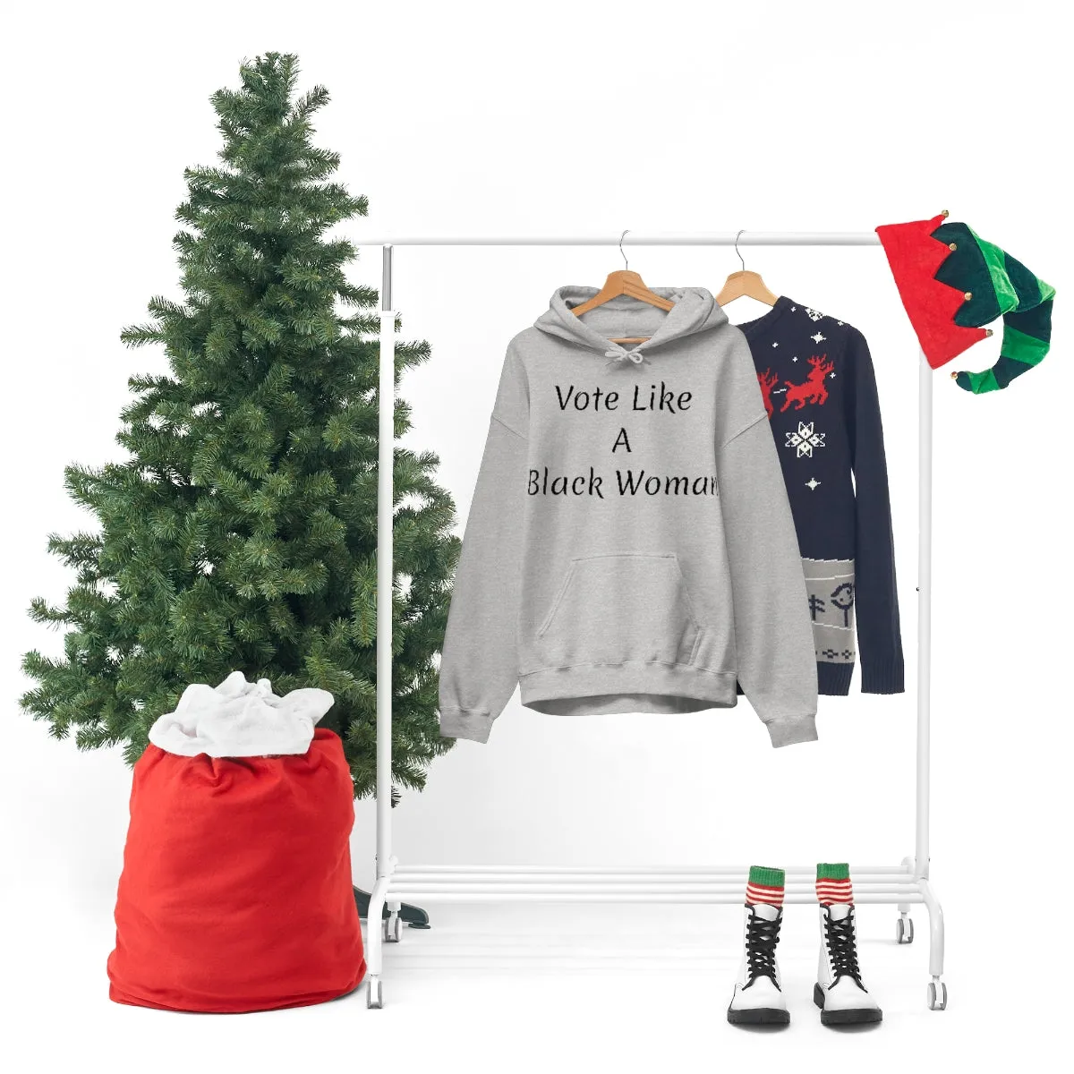 "Vote Like A Black Woman" Unisex Heavy Blend™ Hooded Sweatshirt