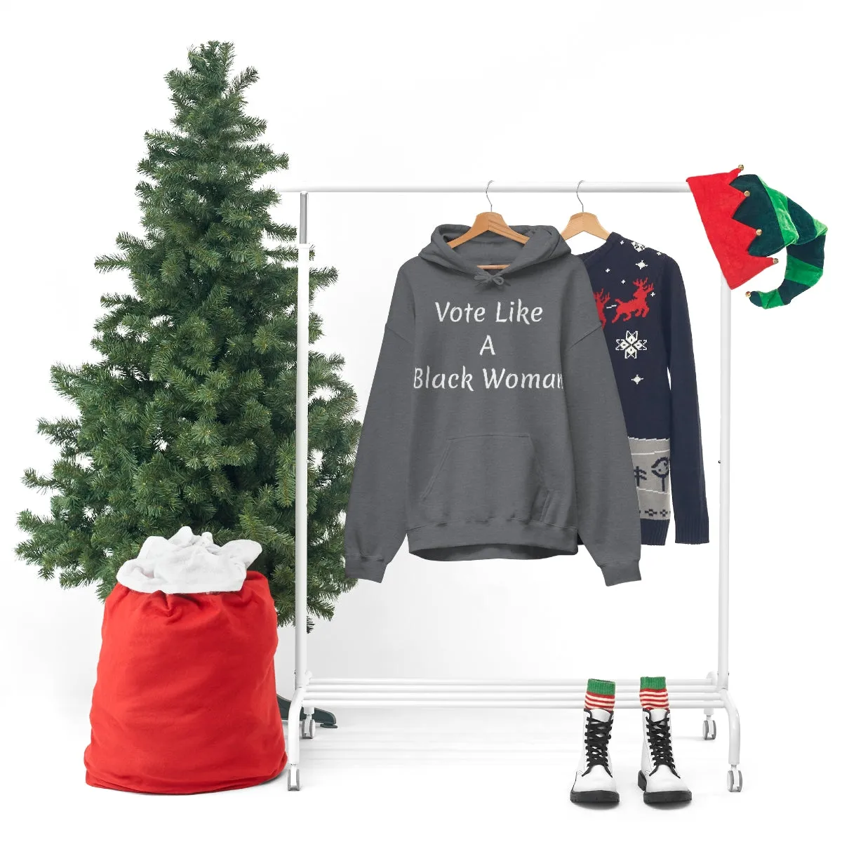 "Vote Like A Black Woman" Unisex Heavy Blend™ Hooded Sweatshirt