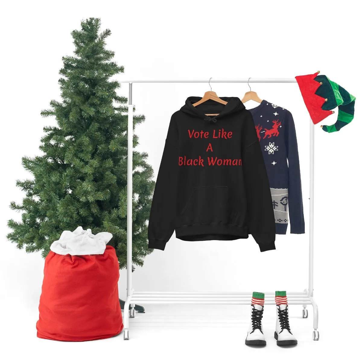 "Vote Like A Black Woman" Unisex Heavy Blend™ Hooded Sweatshirt