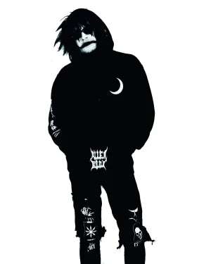 RAW VISION HOODIE (MIDNIGHT BLACK)