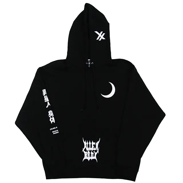 RAW VISION HOODIE (MIDNIGHT BLACK)