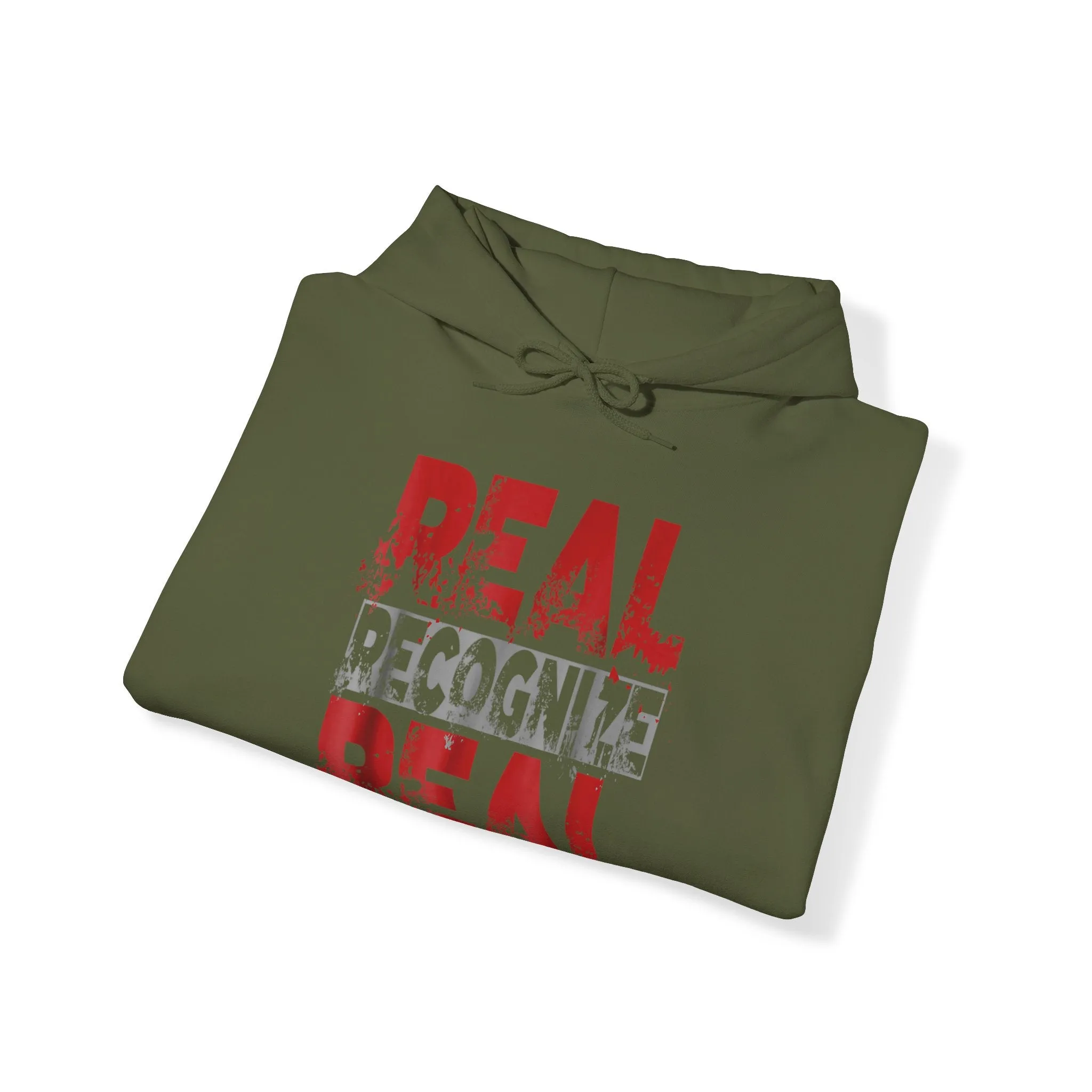 Real Recognize Heavy Blend Unisex Hoodie