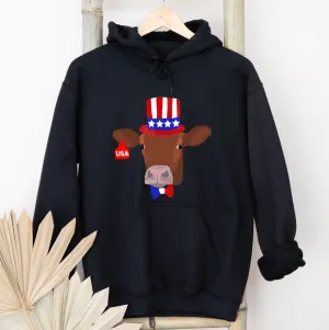 Red White Blue Steer Hoodie (S-3XL) Unisex - Multiple Colors!