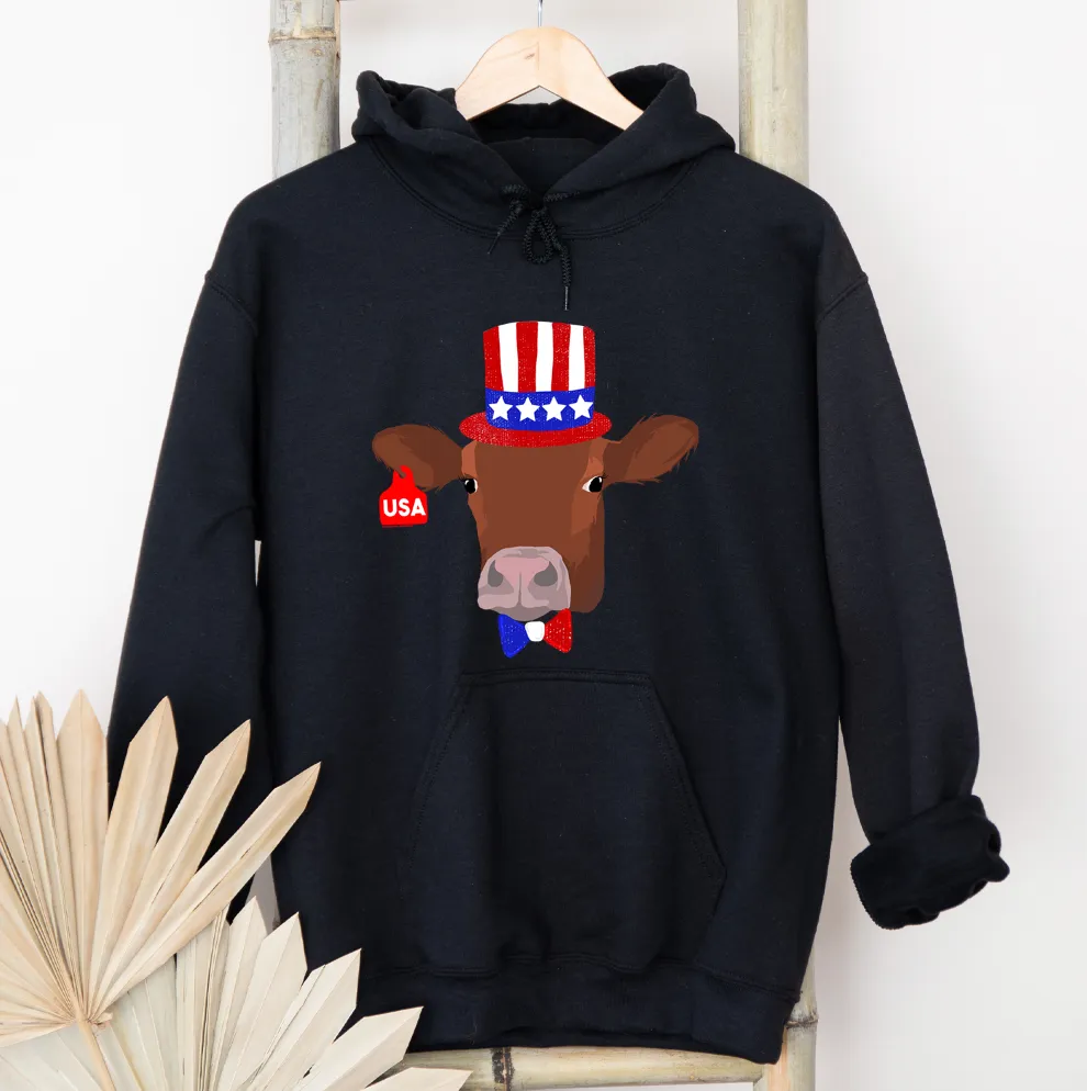 Red White Blue Steer Hoodie (S-3XL) Unisex - Multiple Colors!