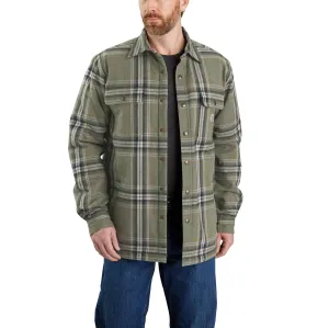 Relaxed Fit Flannel Sherpa-Lined Shirt Jac