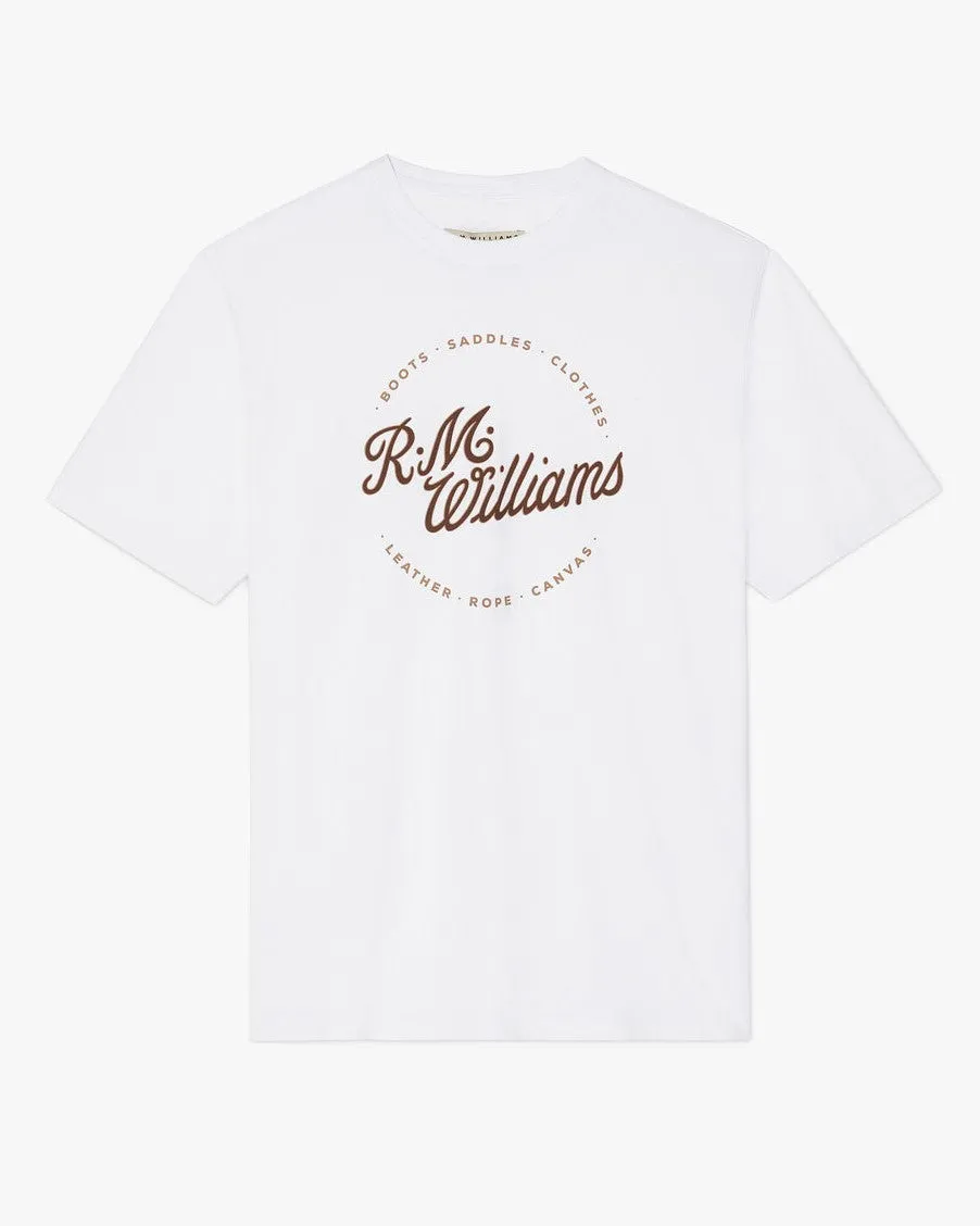 RM Williams Script Stamp T-Shirt