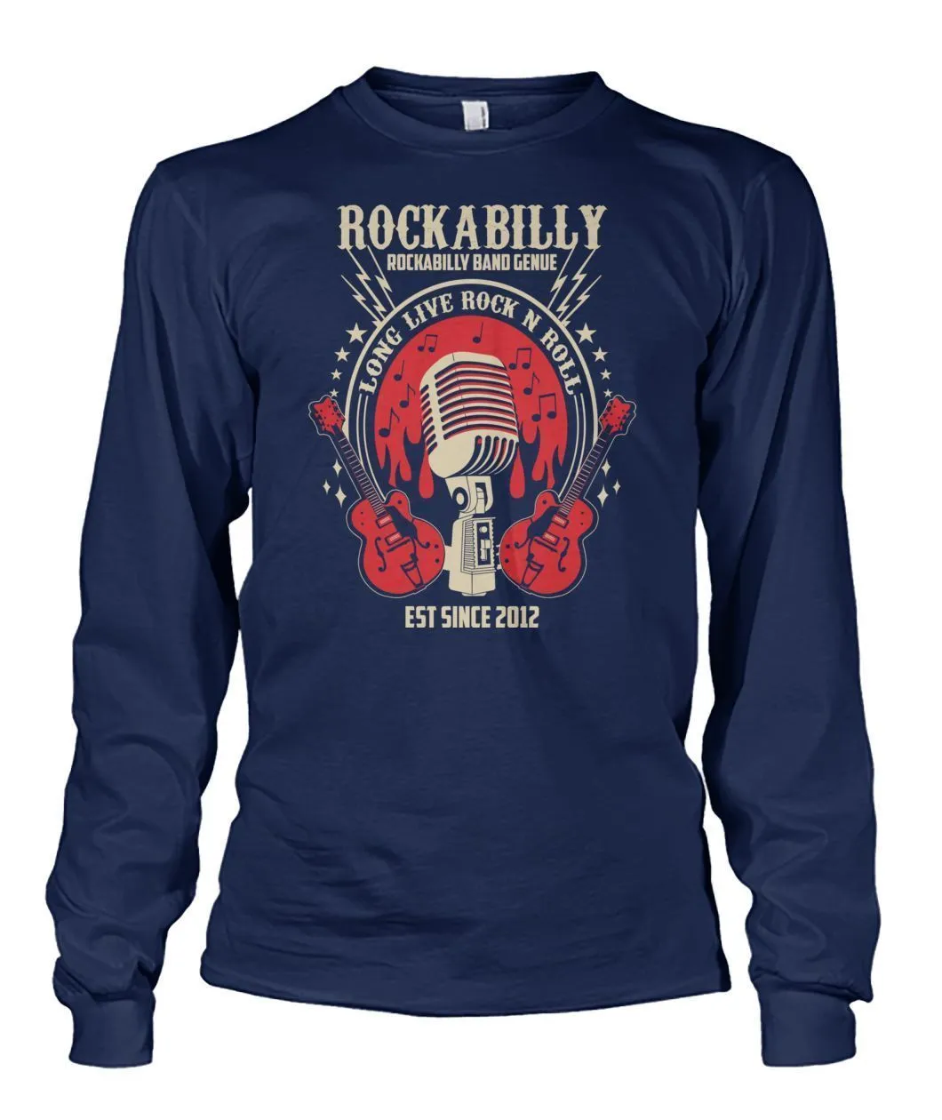 Rockabilly Unisex Long Sleeve