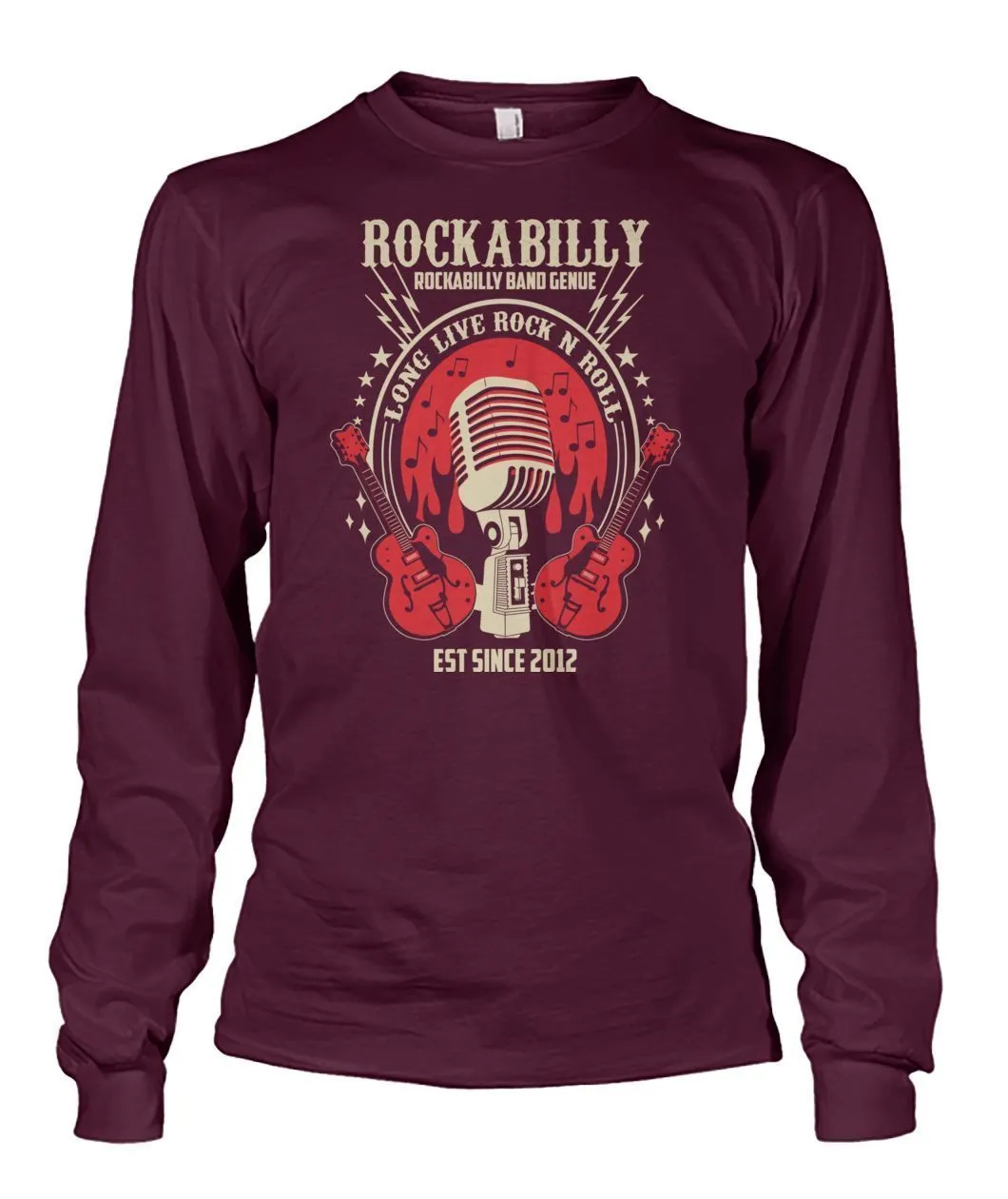 Rockabilly Unisex Long Sleeve