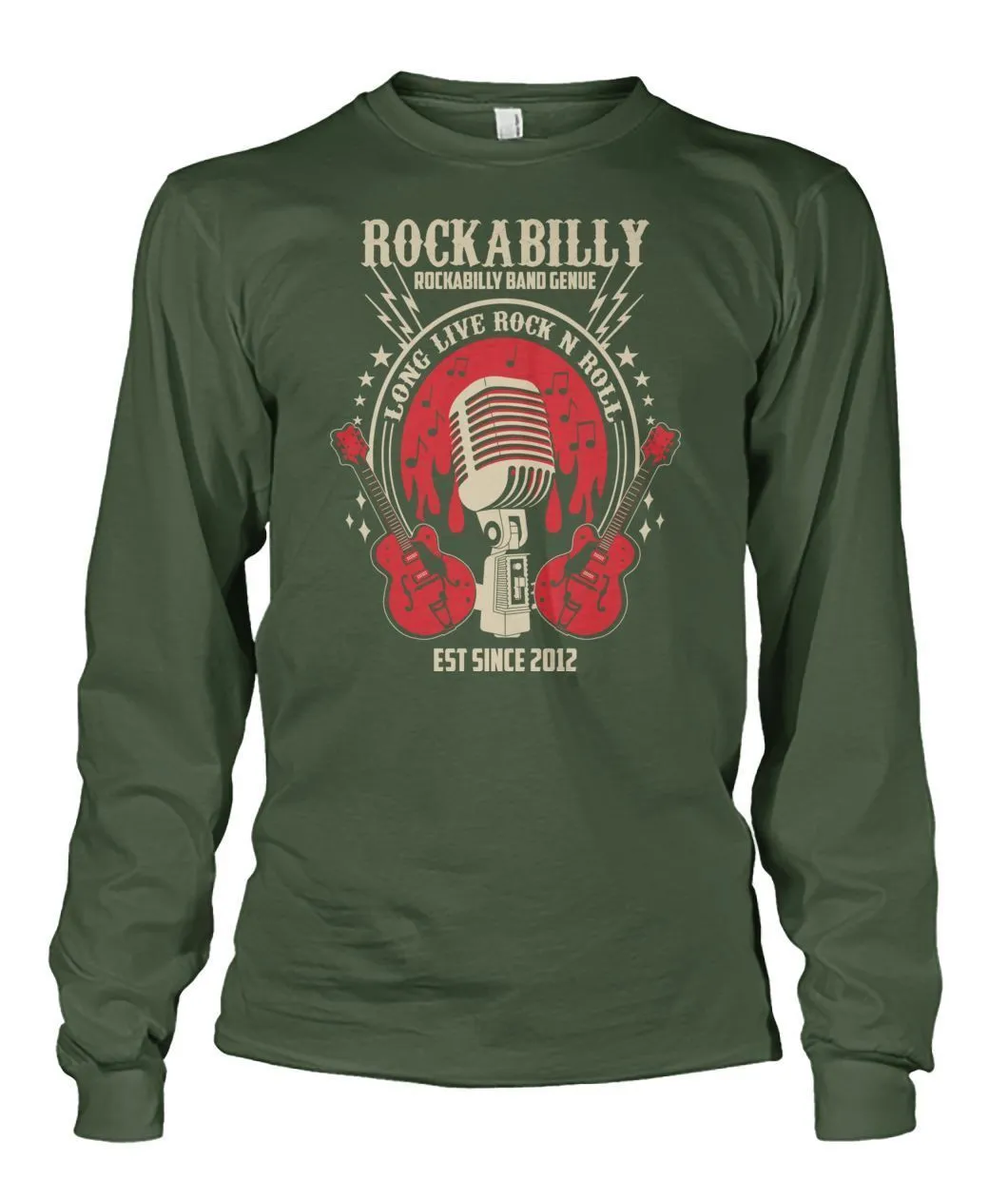 Rockabilly Unisex Long Sleeve