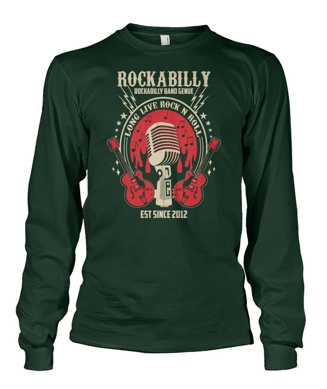 Rockabilly Unisex Long Sleeve