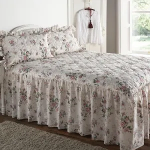 Rose Garden Fitted Bedspread Set