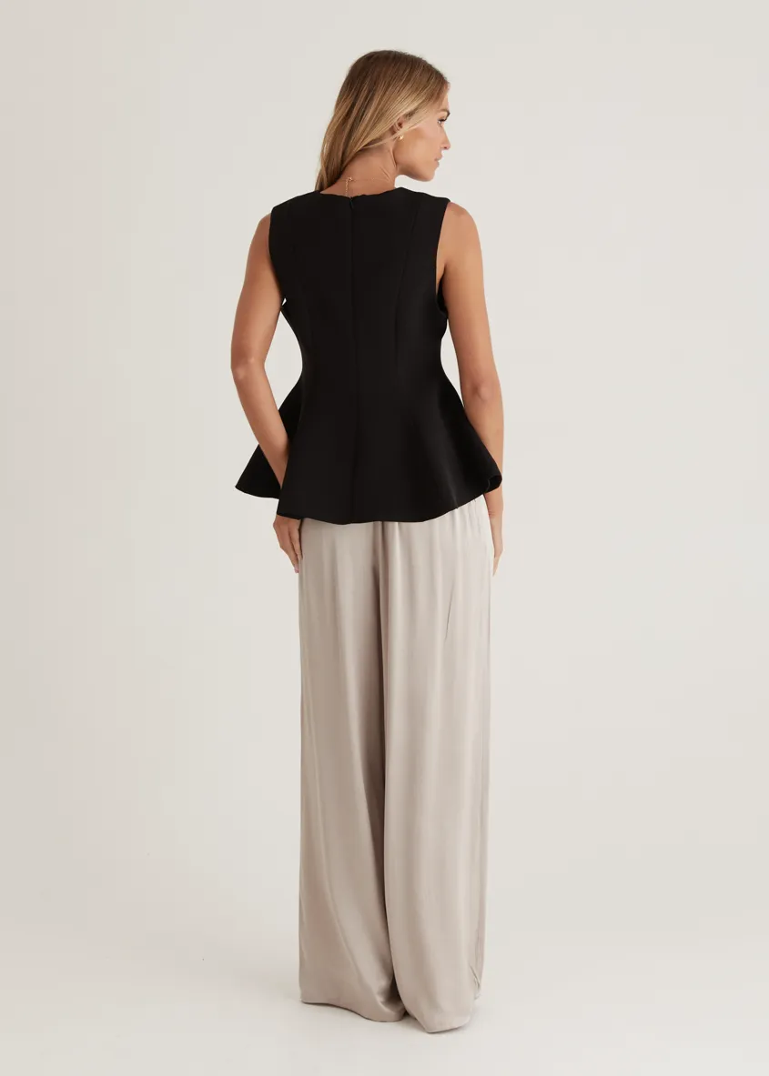 Roseta Top - Black