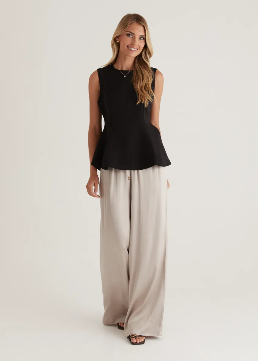 Roseta Top - Black