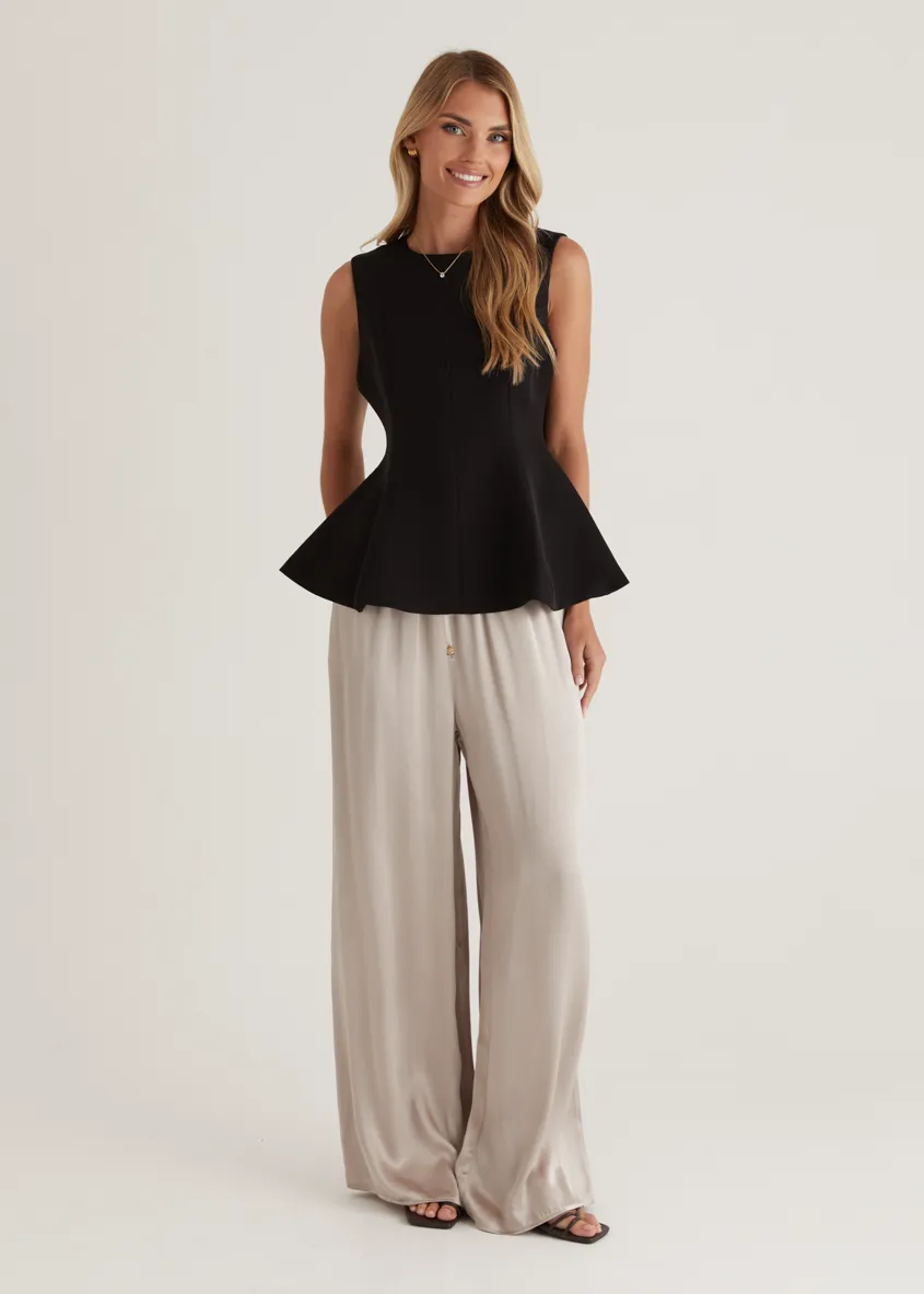 Roseta Top - Black