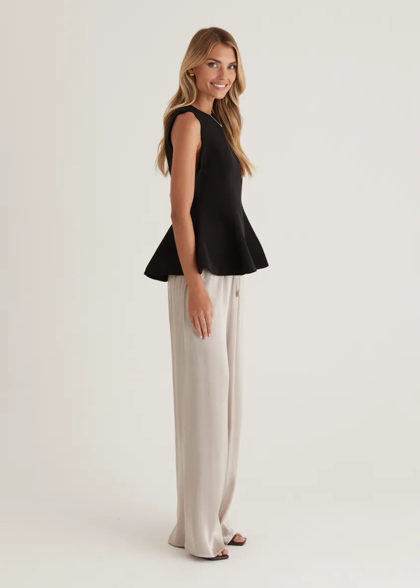 Roseta Top - Black