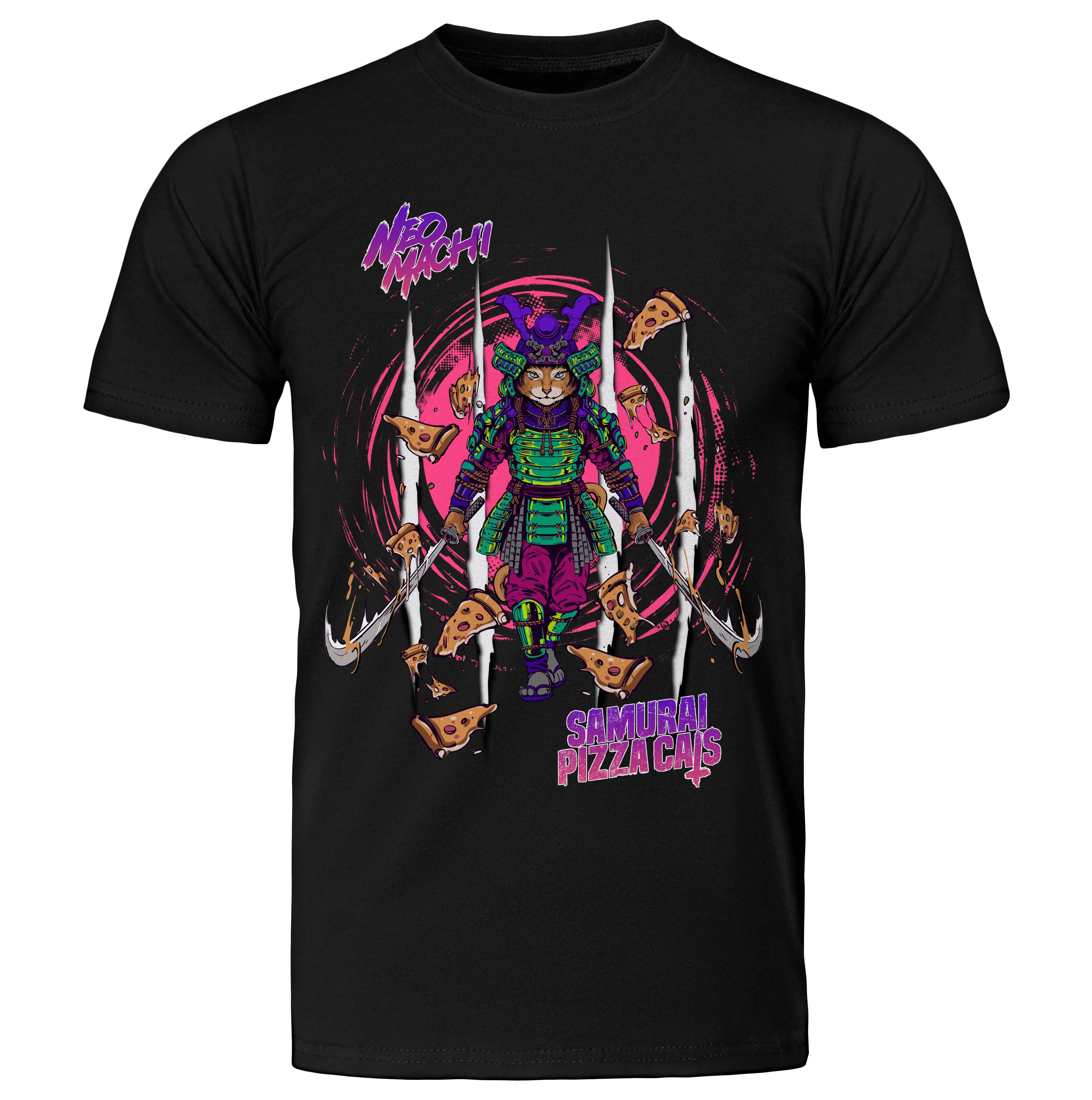 SAMURAI PIZZA CATS: T-SHIRT