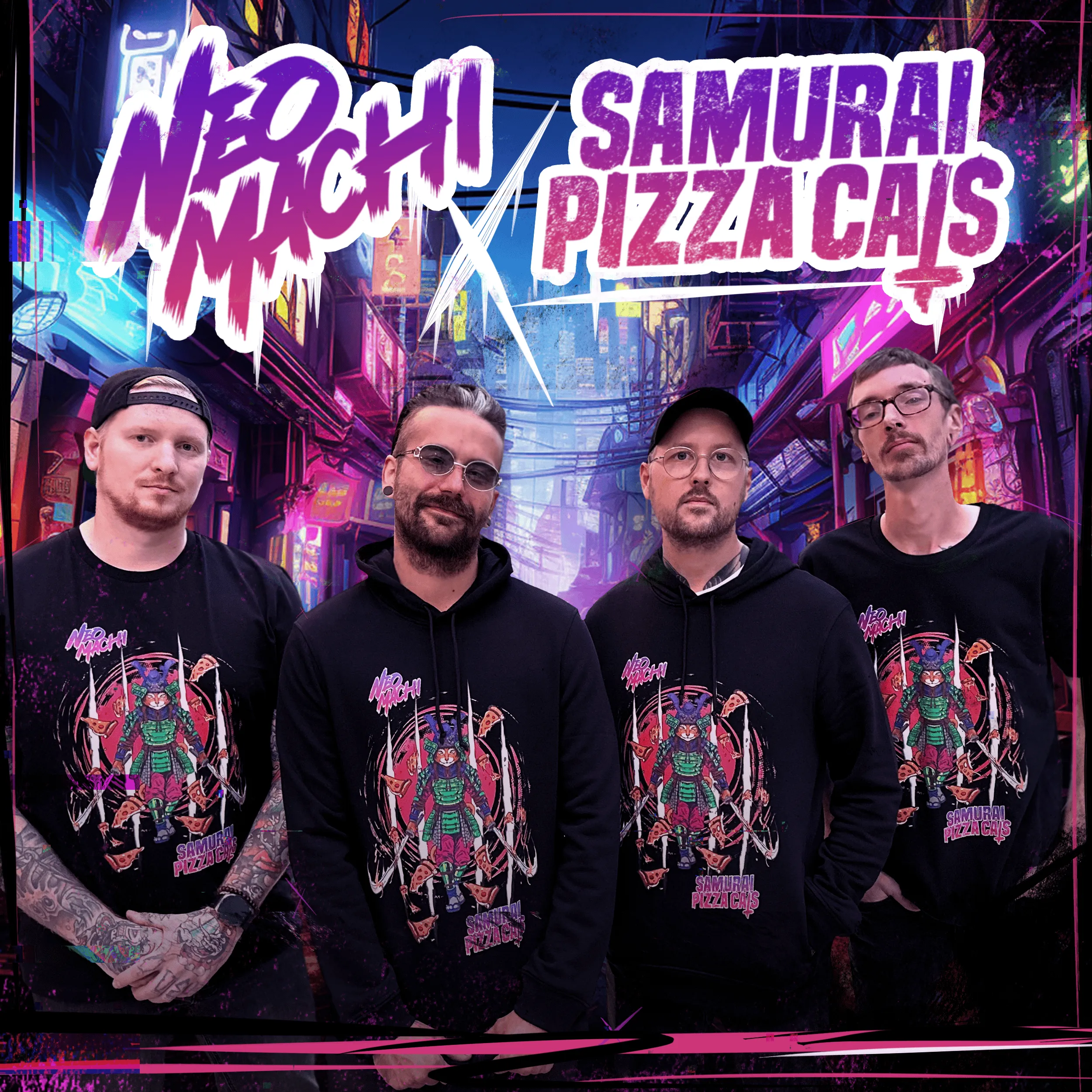 SAMURAI PIZZA CATS: T-SHIRT