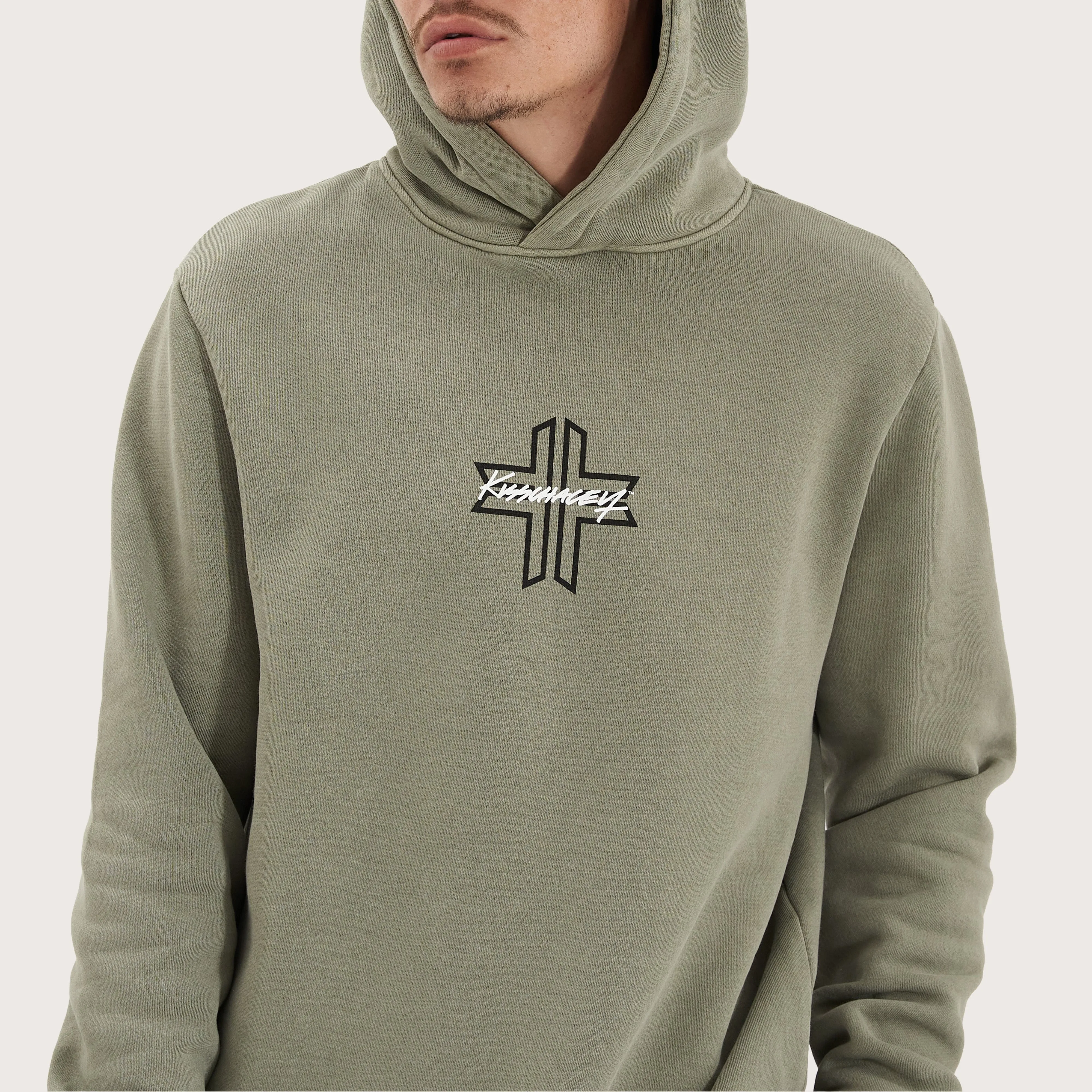 Shadow Dual Curved Hoodie Pigment Shadow