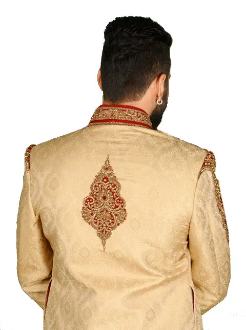 Sherwani (Custom Tailored) - (D.No.-1122)