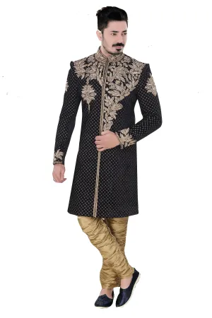 Sherwani (Custom Tailored) - (D.No.-1246)