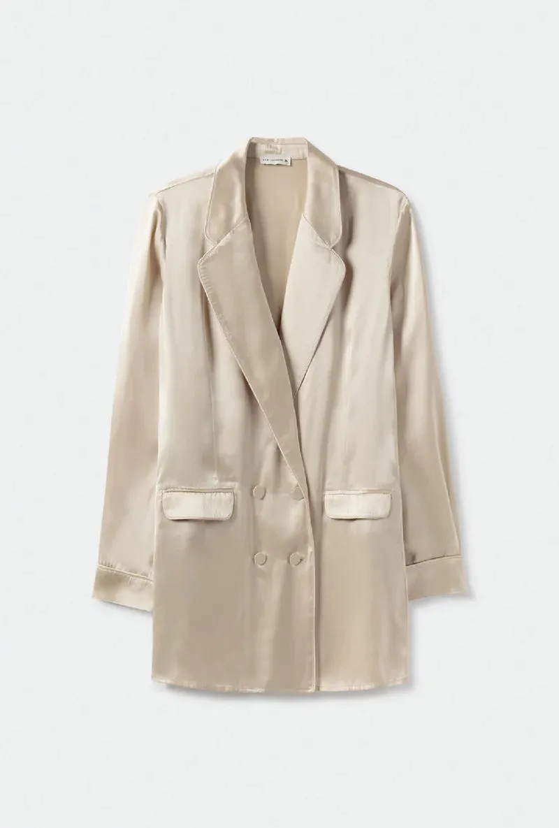 Silk Laundry - Relaxed Blazer Hazelnut
