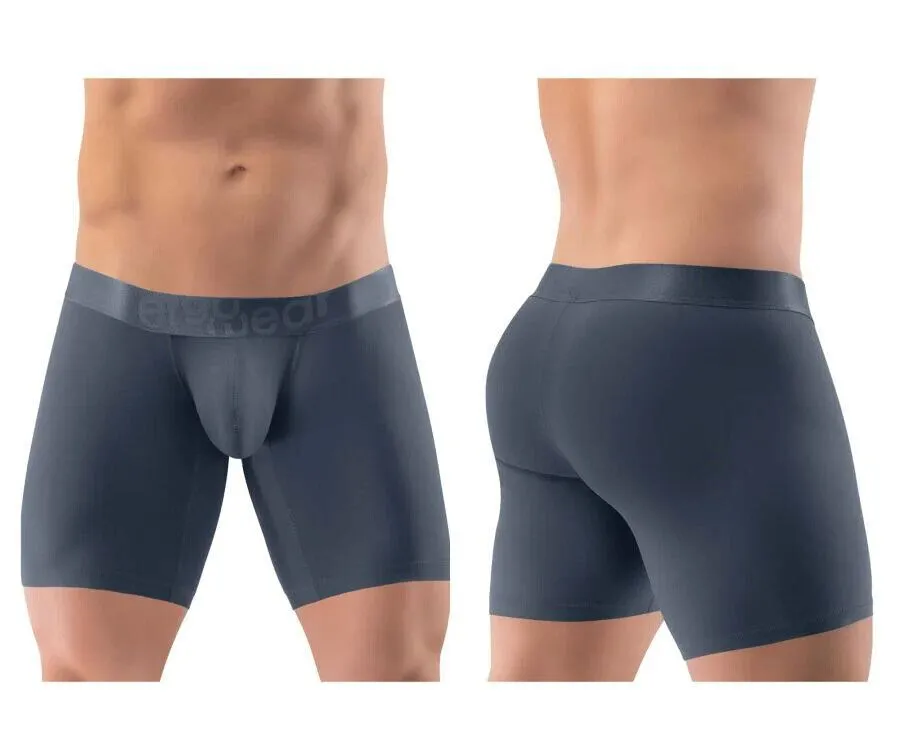 Small ErgoWear Boxer Briefs Stretchy MAX XX 3D-Pouch Midcut Dark Gray 1290 4
