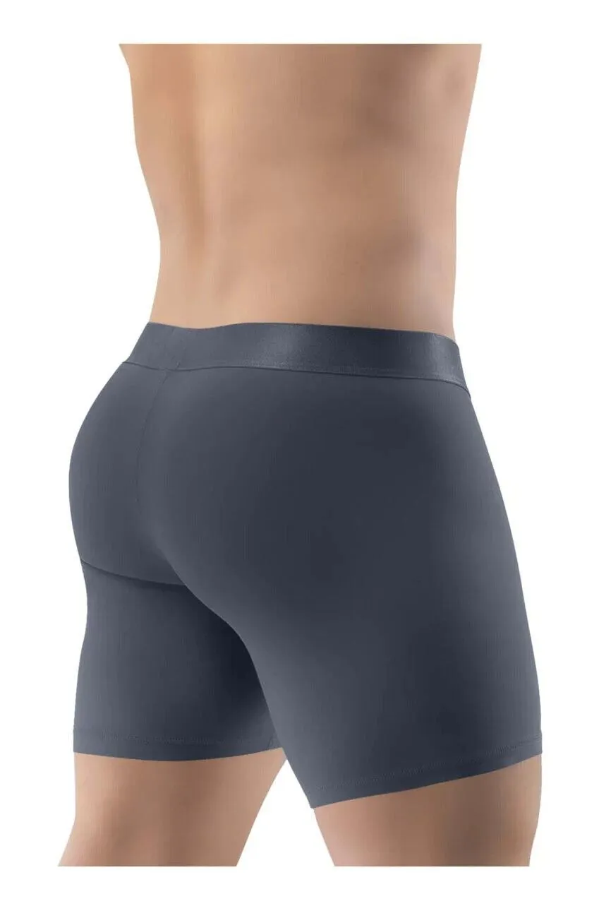 Small ErgoWear Boxer Briefs Stretchy MAX XX 3D-Pouch Midcut Dark Gray 1290 4