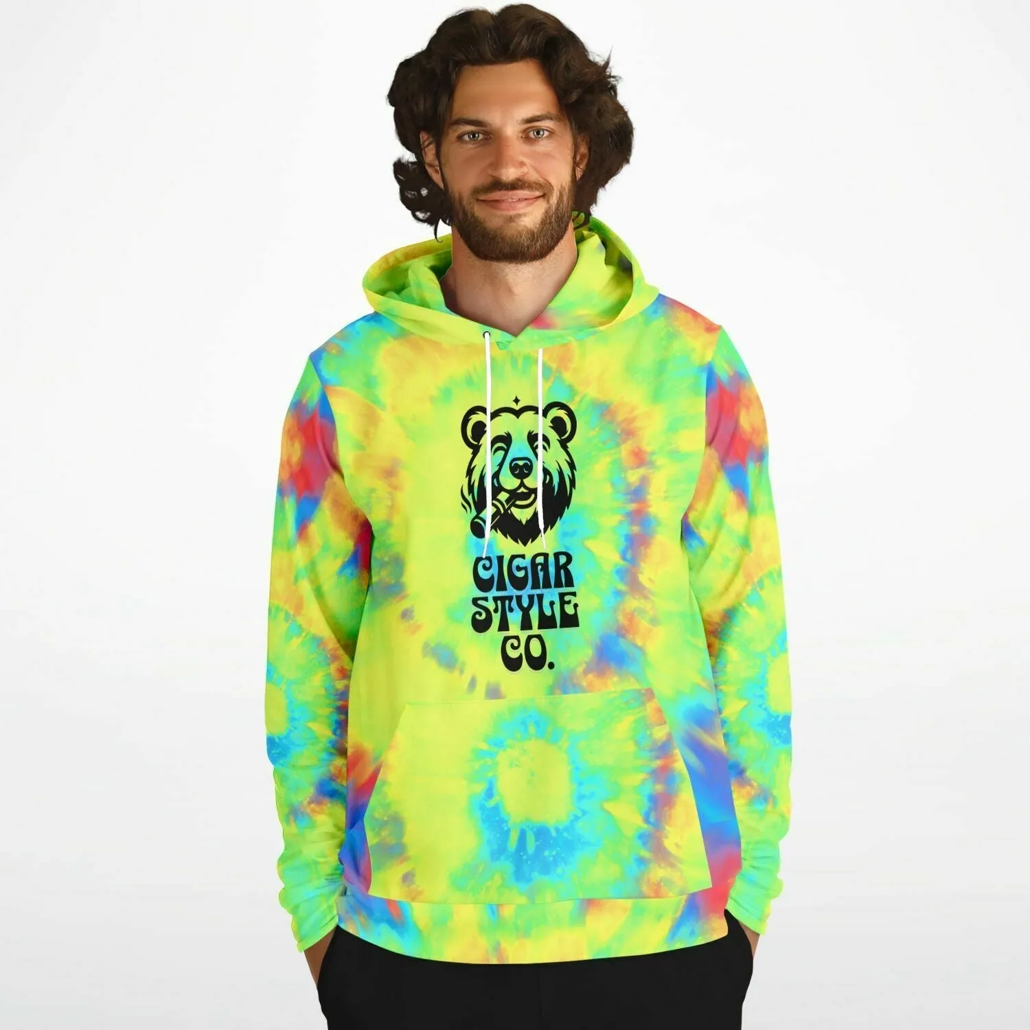 Smokin' Hippie Bear Hoodie
