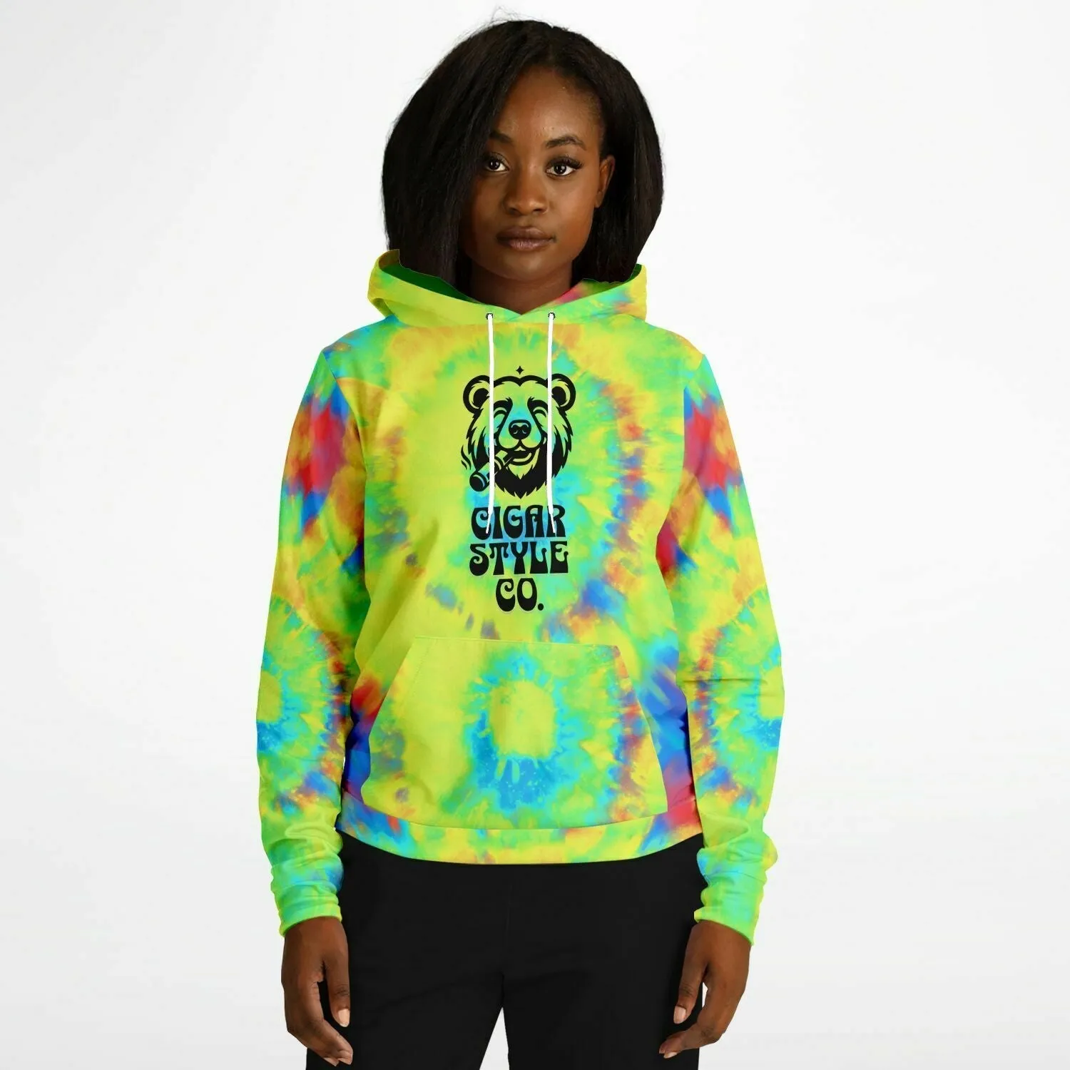 Smokin' Hippie Bear Hoodie