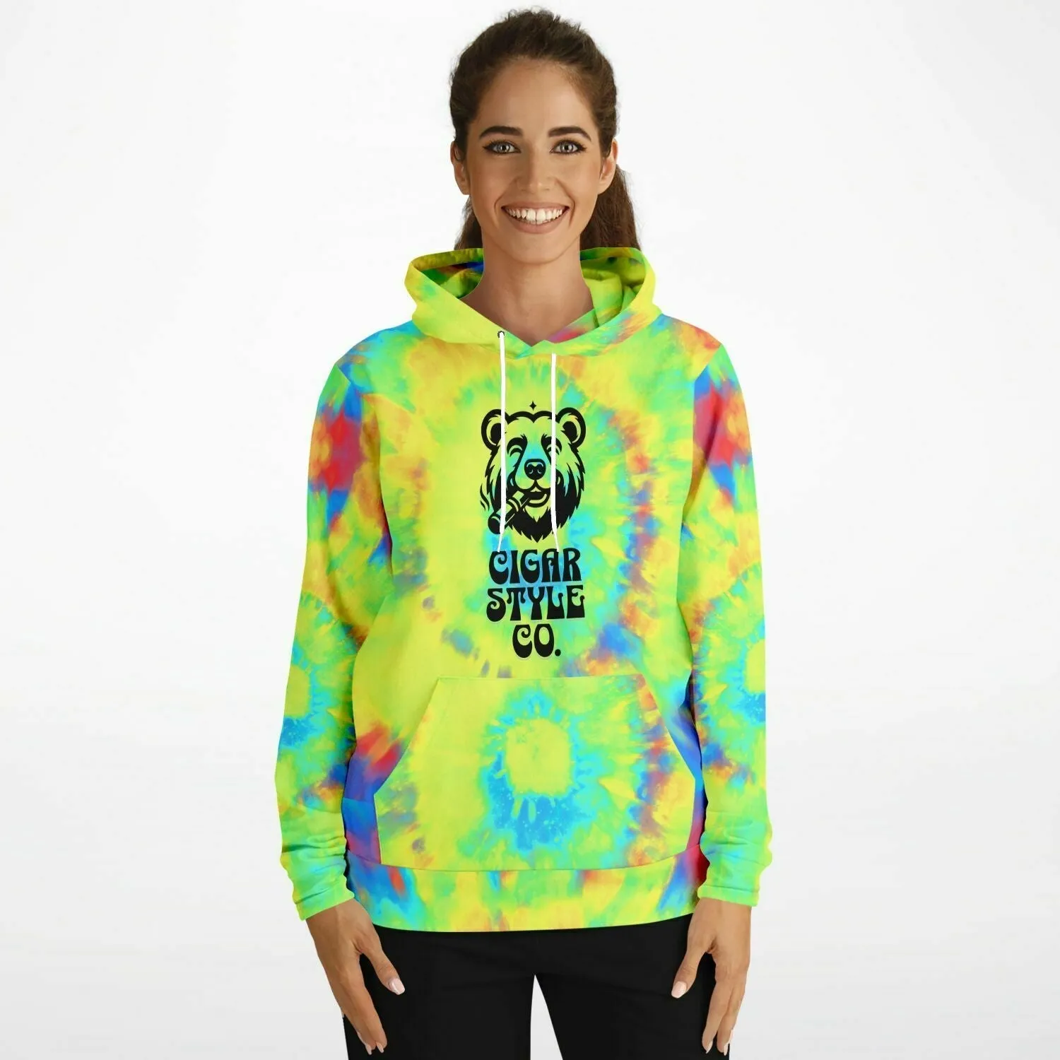 Smokin' Hippie Bear Hoodie