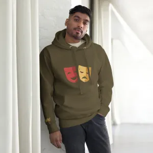 SNRG Comedy & Tragedy Embroidered Unisex Hoodie