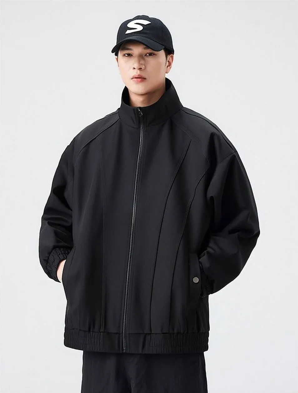 Solid Stain-Resistant Rain Coat for Easy-to-Clean Casual Wear