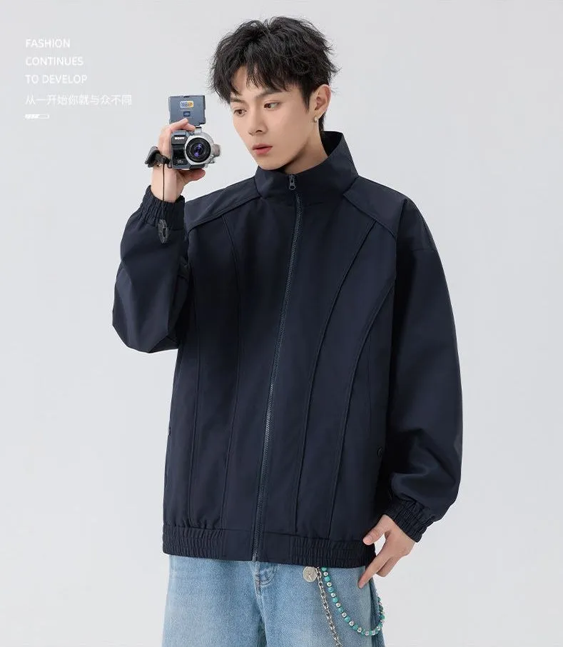 Solid Stain-Resistant Rain Coat for Easy-to-Clean Casual Wear