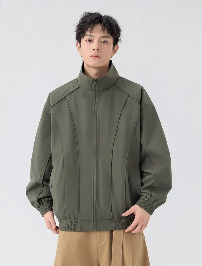 Solid Stain-Resistant Rain Coat for Easy-to-Clean Casual Wear