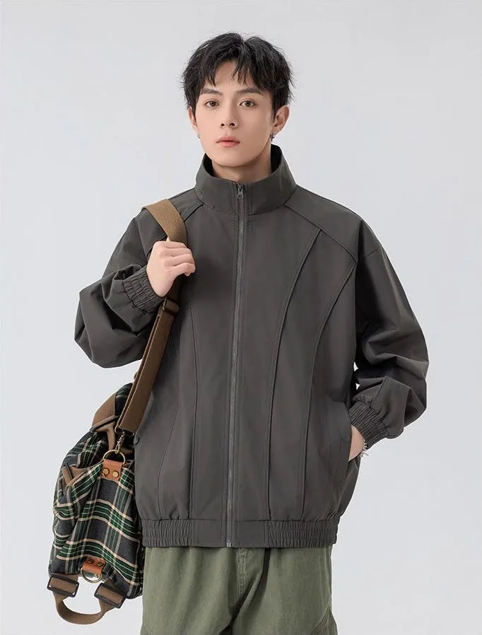 Solid Stain-Resistant Rain Coat for Easy-to-Clean Casual Wear
