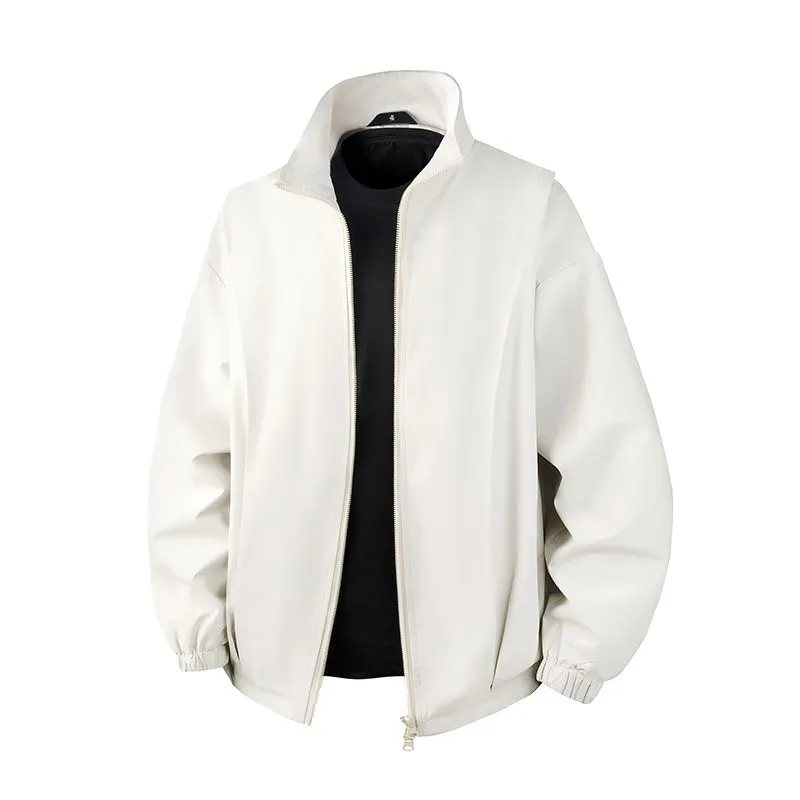 Solid Stain-Resistant Rain Coat for Easy-to-Clean Casual Wear