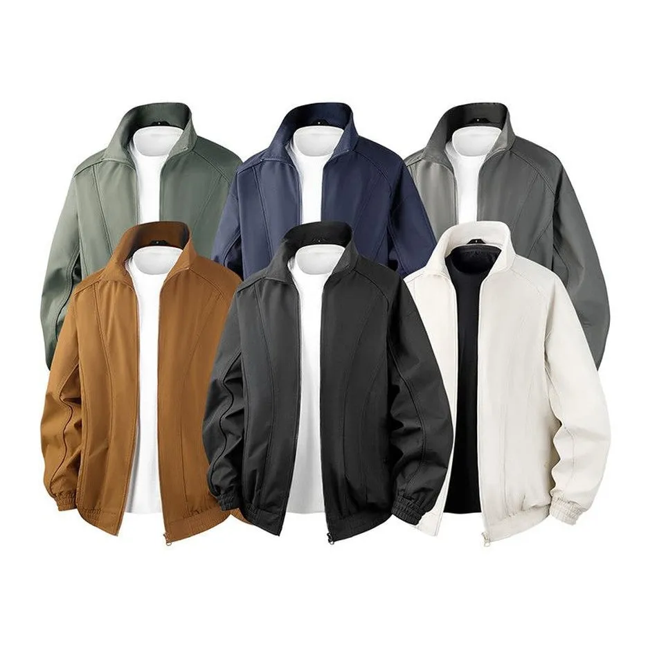 Solid Stain-Resistant Rain Coat for Easy-to-Clean Casual Wear