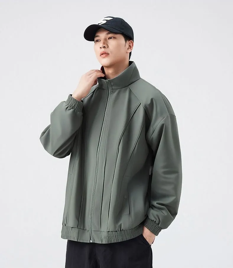 Solid Stain-Resistant Rain Coat for Easy-to-Clean Casual Wear