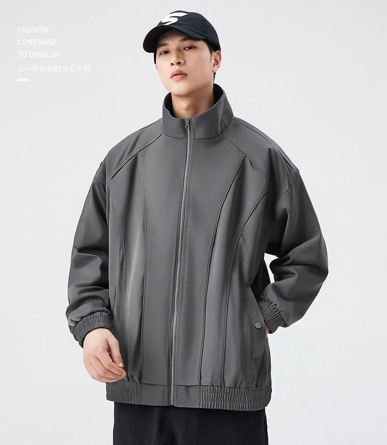 Solid Stain-Resistant Rain Coat for Easy-to-Clean Casual Wear