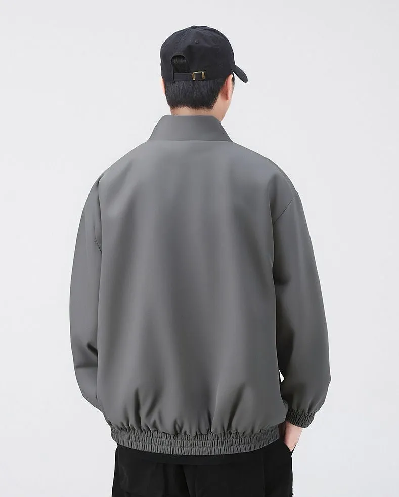 Solid Stain-Resistant Rain Coat for Easy-to-Clean Casual Wear
