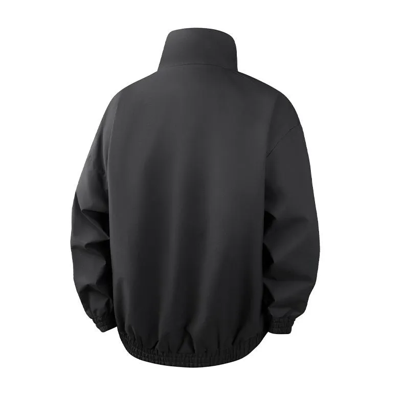 Solid Stain-Resistant Rain Coat for Easy-to-Clean Casual Wear