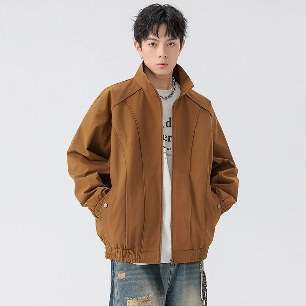 Solid Stain-Resistant Rain Coat for Easy-to-Clean Casual Wear